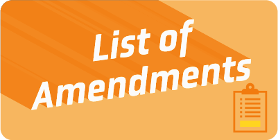 List of Amendments